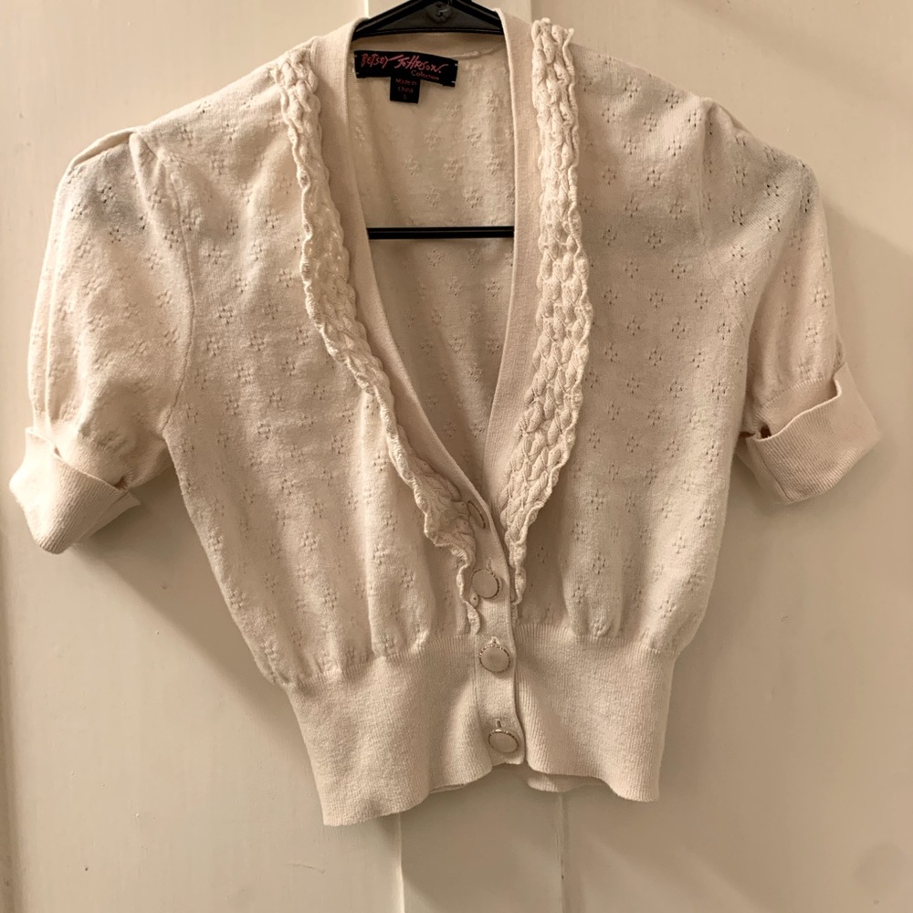 Betsey Johnson - Cropped Sweater